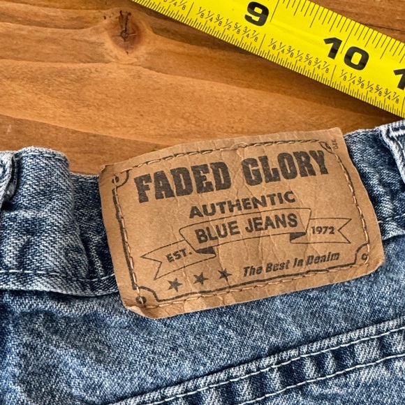 Faded Glory Stonewash Denim Shorts - Picture 8 of 10